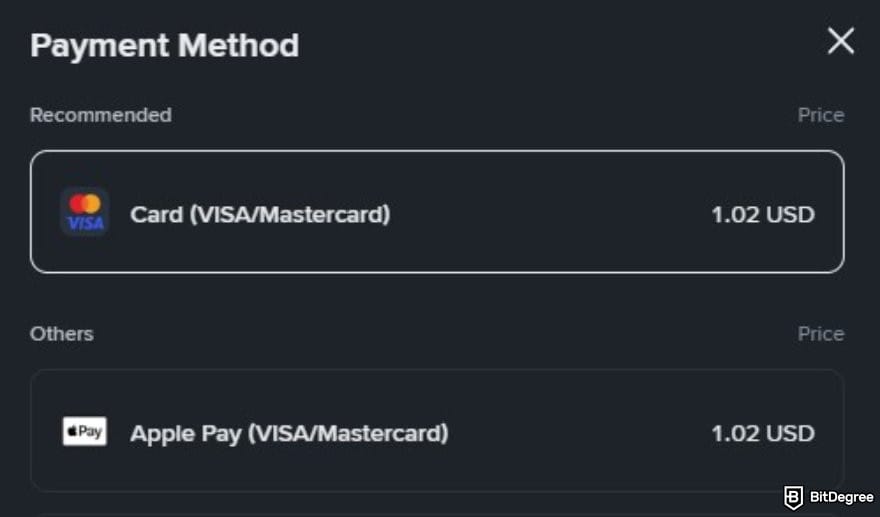 How to buy & sell Pi coin: the available payment methods on Binance Buy & Sell page.