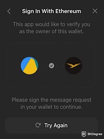 How to buy World Liberty Financial crypto: the wallet connection process on the WLFI website.