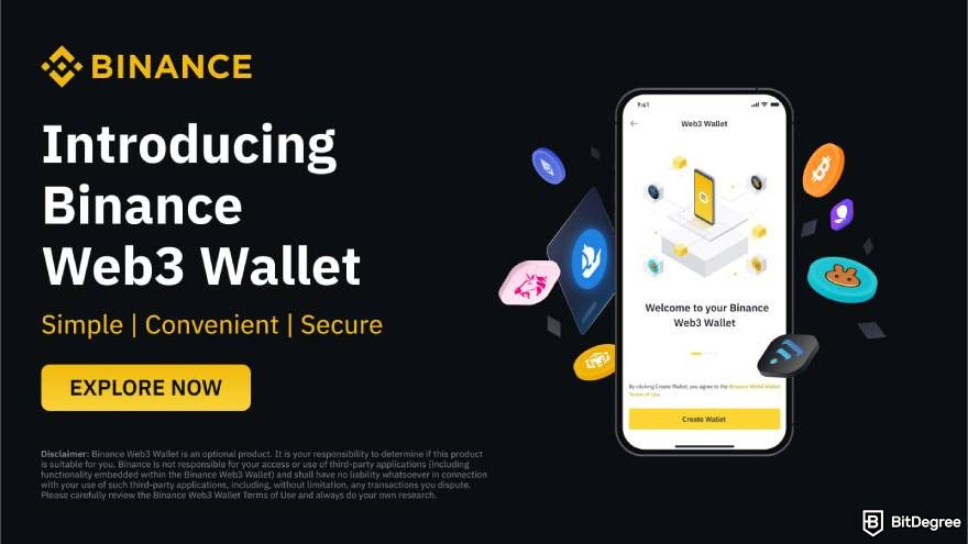 How to choose a crypto wallet: Binance Web3 wallet.