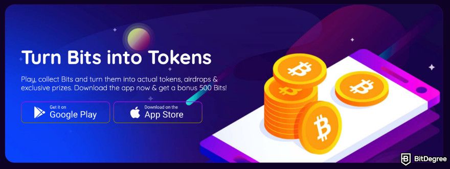 How to claim EigenLayer airdrop: turn your Bits into tokens with the BitDegree app.