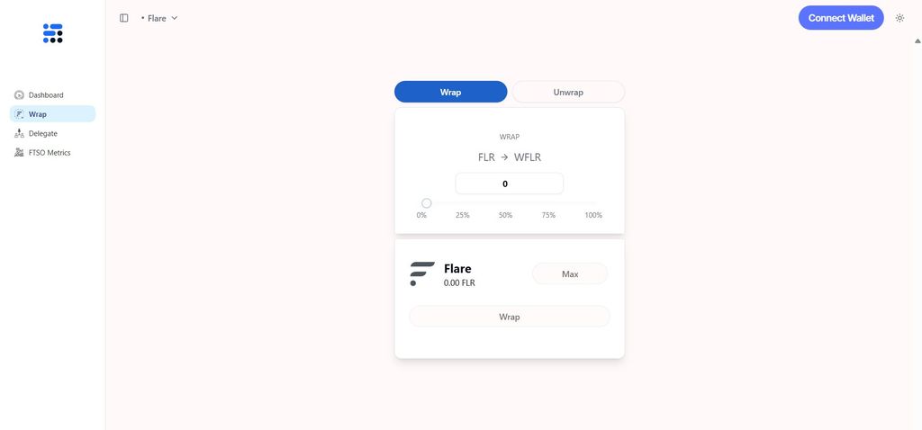 How to claim Flare airdrop: the Flare Oracle Delegator interface.