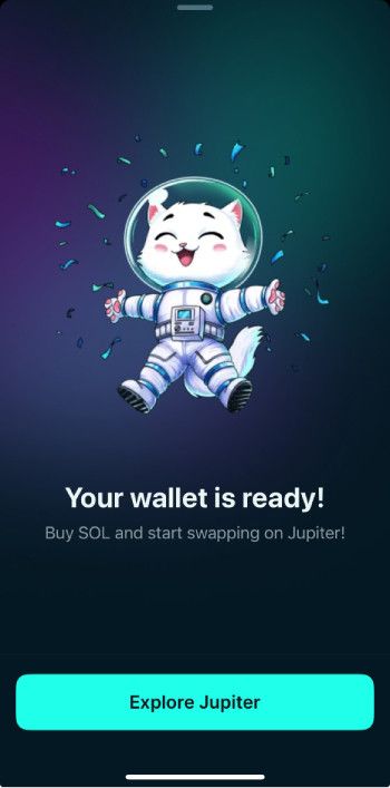 How to claim Jupiter airdrop: click [Explore Jupiter].