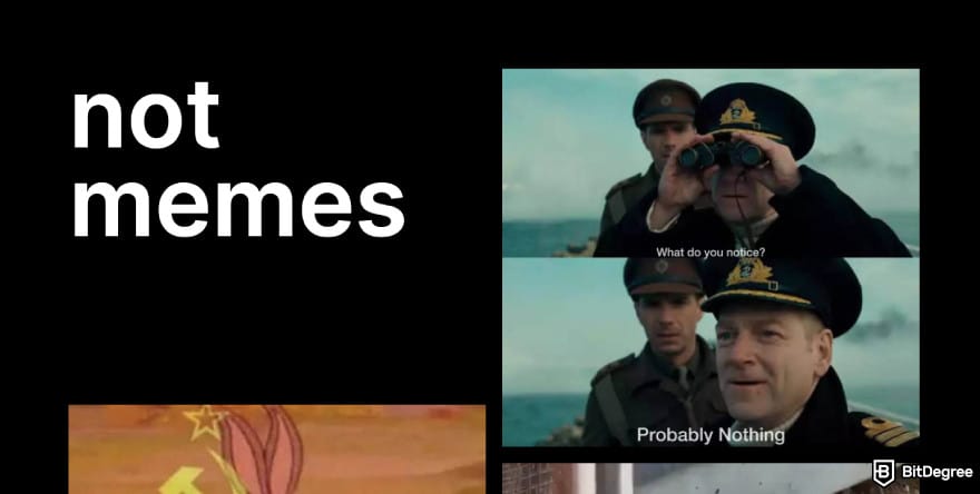 How to claim Notcoin airdrop: a screenshot of Notcoin memes.