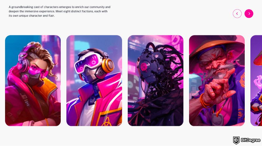 How to claim Taiko airdrop: a screenshot of Taiko Factions.