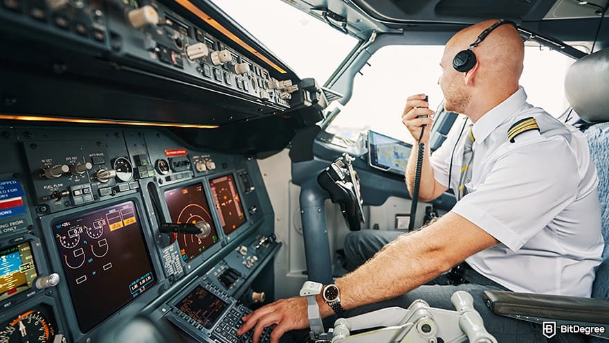How to code for beginners: second pilot in a cockpit using radio.