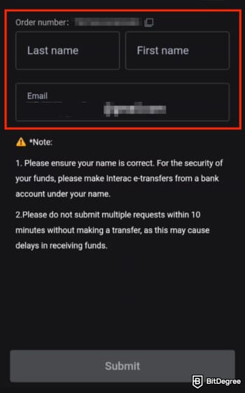 How to deposit money into crypto exchange: the account details page when depositing on the BTCC app. How to deposit money into crypto exchange: the account details page when depositing on the BTCC app.