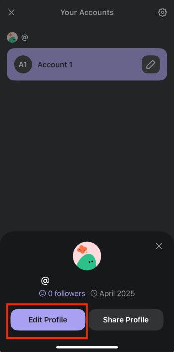 How to get Phantom airdrop: click [Edit Profile].
