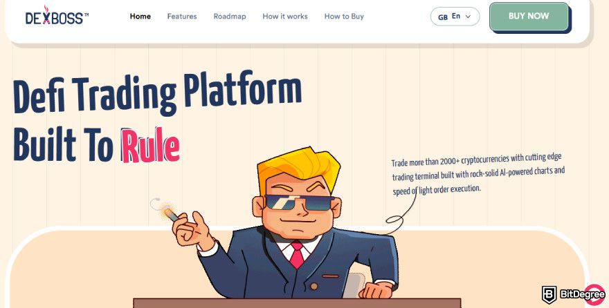 How to get Starknet airdrop: DexBoss website.