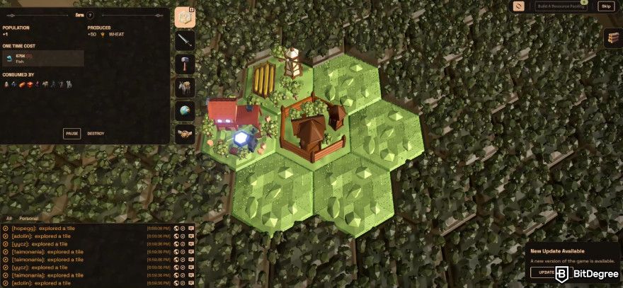 How to get Starknet airdrop: Eternum.