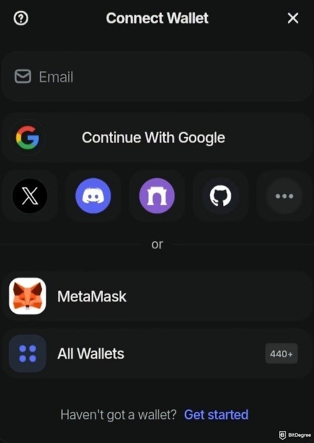 How to get Wormhole airdrop: connect a wallet.