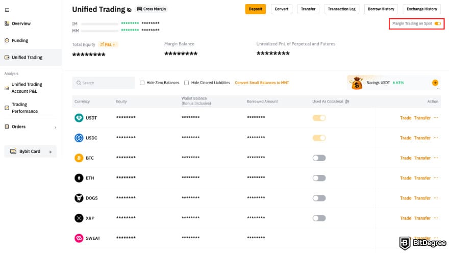 How to leverage trade crypto: enable Margin trading on Spot.