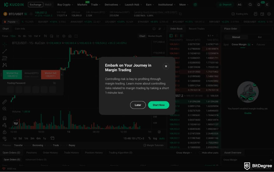 How to leverage trade crypto: click Start Now.