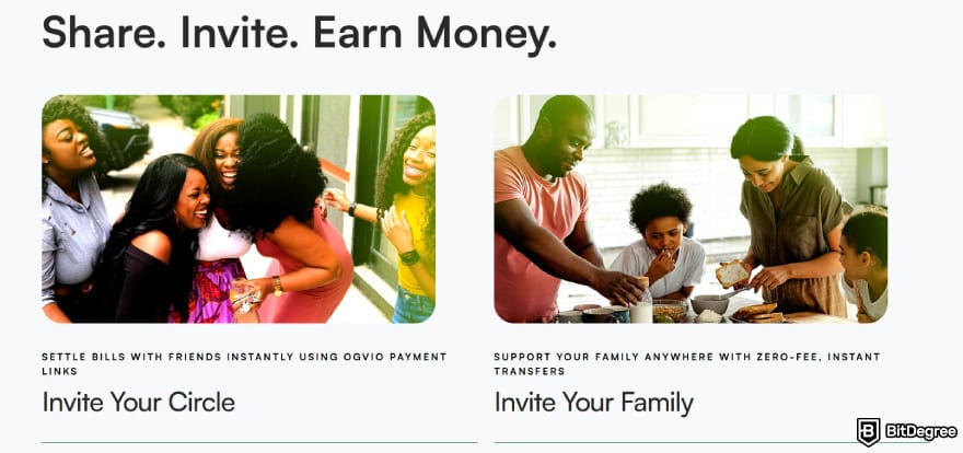 How to make money online in Nigeria: share, invite, and earn money with Ogvio.