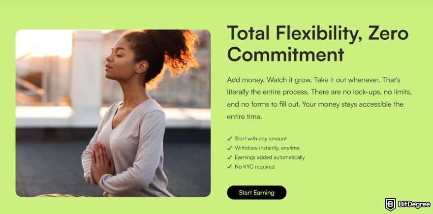 How to make money online in Nigeria: total flexibility, zero commitment with Ogvio's Simple Earn.