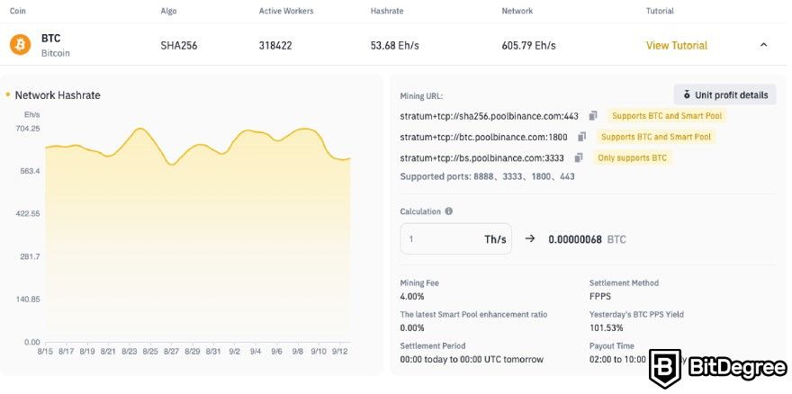 How to mine Bitcoin: Binance Pool information about Bitcoin mining.