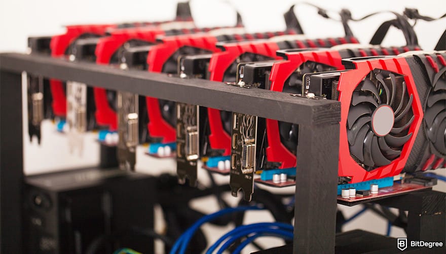How to mine cryptocurrency: GPU mining rig.