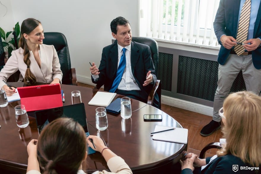 How to open Binance corporate account: a stakeholder's meeting.