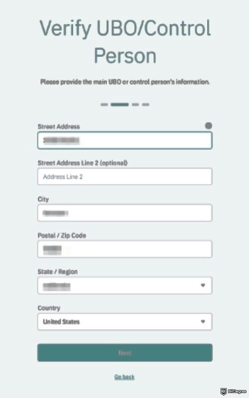 How to open Binance corporate account: providing details about the UBO on Binance.US.