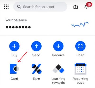 How to pay with USDT: the "Card" section.