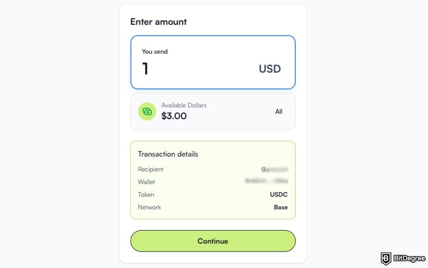 How to send Bitcoin to another wallet: the window of sending crypto to another Ogvio user. How to send Bitcoin to another wallet: the window of sending crypto to another Ogvio user.