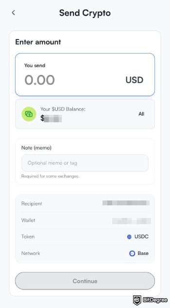 How to send money from Canada to Nigeria: entering the amount of crypto you want to send. How to send money from Canada to Nigeria: entering the amount of crypto you want to send.