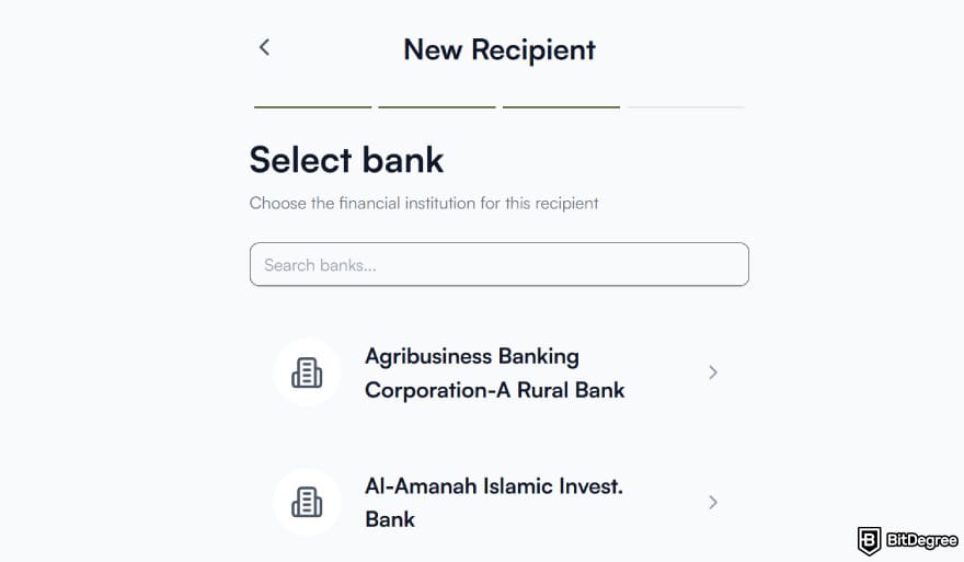 How to send money from UAE to Philippines: selecting a bank on Ogvio.