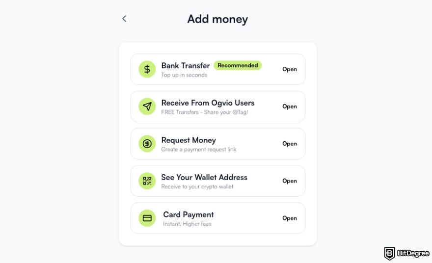 How to send money online: ways to add money to Ogvio. How to send money online: ways to add money to Ogvio.