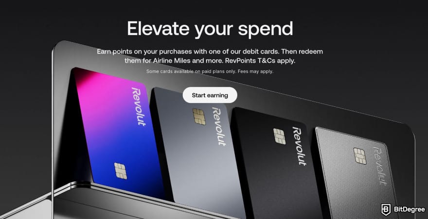 How to send money with debit card: Revolut cards.
