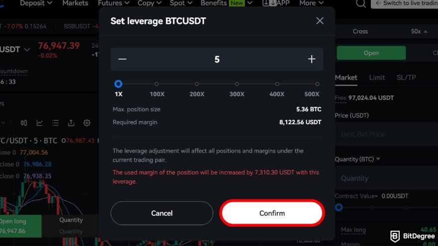 How to trade crypto futures: set leverage. How to trade crypto futures: set leverage.