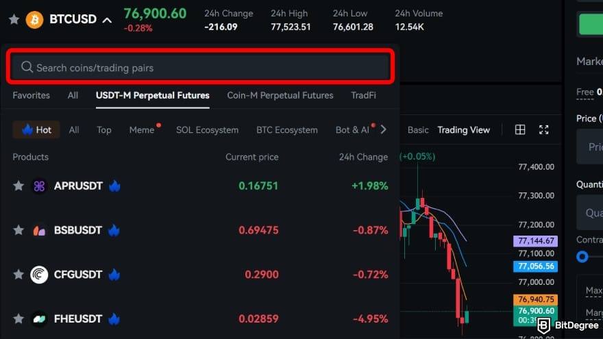 How to trade crypto futures: choose the pair. How to trade crypto futures: choose the pair.