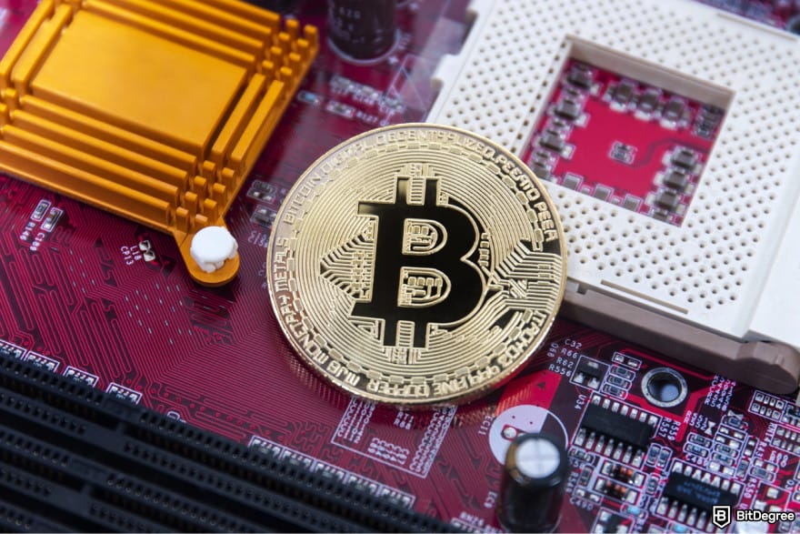 How to transfer BTC from Binance to Coinbase: a Bitcoin on top of a server.