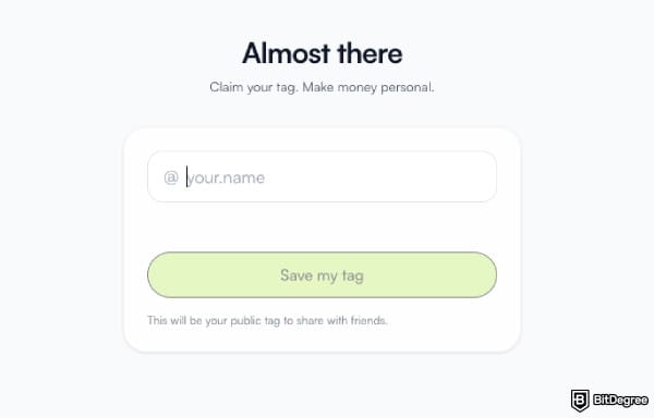 How to transfer money from one bank to another: Ogvio @Tag creation.