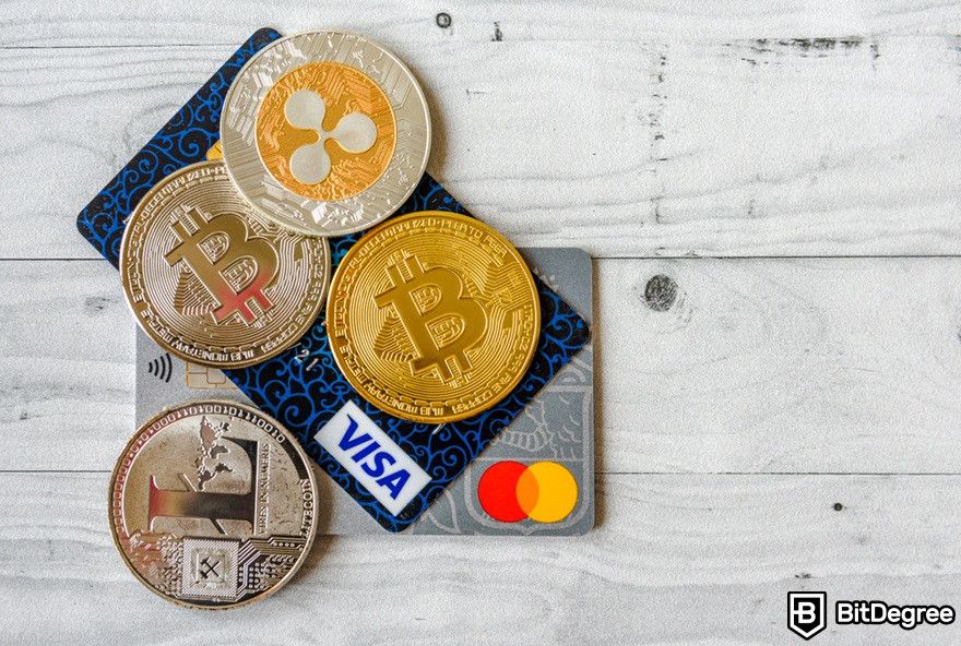 How to transfer USDC to bank account: crypto coins above the Visa and Mastercard cards.