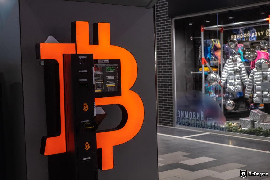 How to turn crypto into cash: Bitcoin ATM.
