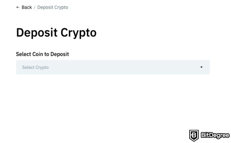 How to use BitMart exchange: depositing crypto.