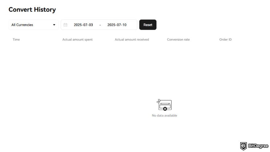 How to use Toobit: checking conversation history.