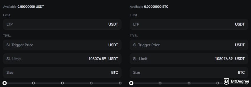 How to use Toobit: set OCO order.