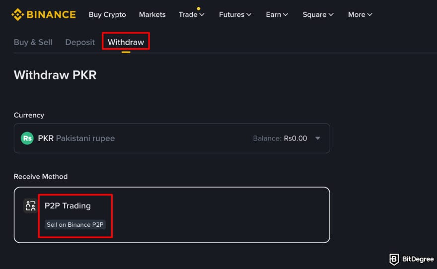 How to withdraw from Binance in Pakistan: Binance PKR withdrawal page. How to withdraw from Binance in Pakistan: Binance PKR withdrawal page.