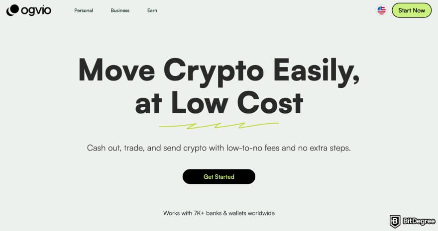 How to withdraw from Binance in Pakistan: Ogvio crypto homepage.