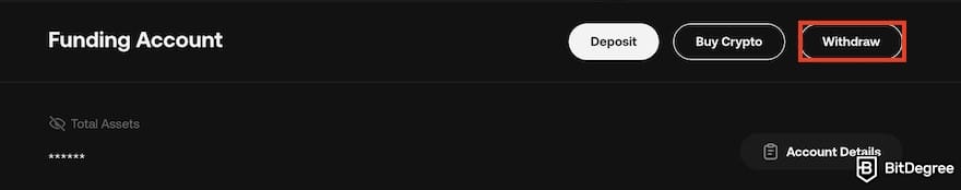 How to withdraw from KuCoin to Nigeria bank: the [Withdraw] button on KuCoin.