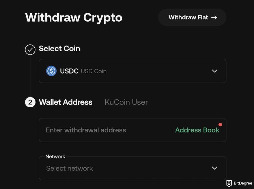 How to withdraw from KuCoin to Nigeria bank: withdrawing crypto on KuCoin.o