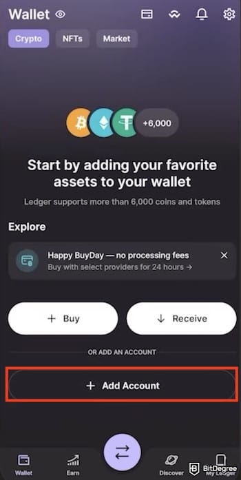 How to withdraw from Phantom Wallet: adding account on the Ledger Live app. How to withdraw from Phantom Wallet: adding account on the Ledger Live app.