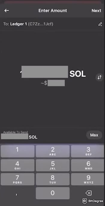 How to withdraw from Phantom Wallet: entering the amount you want to send on Phantom. How to withdraw from Phantom Wallet: entering the amount you want to send on Phantom.