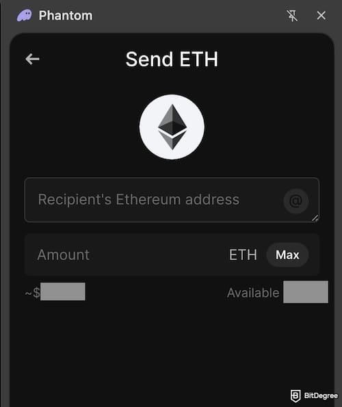 How to withdraw from Phantom Wallet: the crypto sending form on Phantom. How to withdraw from Phantom Wallet: the crypto sending form on Phantom.