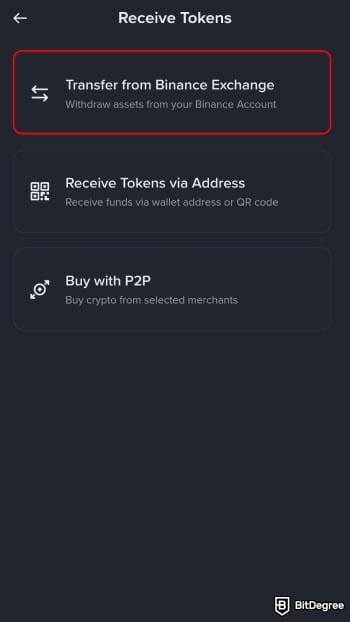 How to withdraw money from Binance Wallet: receive money from Binance.