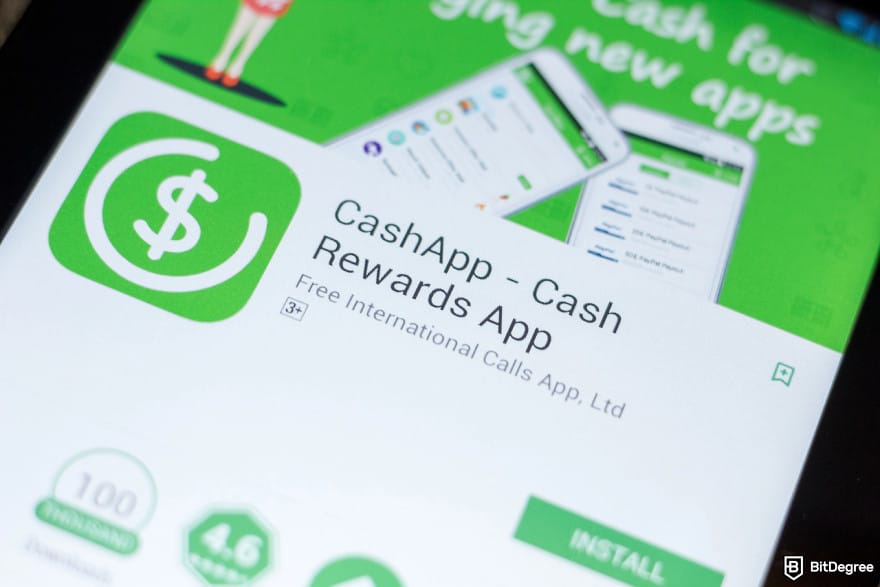 How to withdraw money from Cash App: the Cash App app display on the mobile screen. How to withdraw money from Cash App: the Cash App app display on the mobile screen.