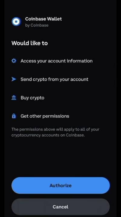 How to withdraw money from DeFi wallet: link your Coinbase account to your wallet.