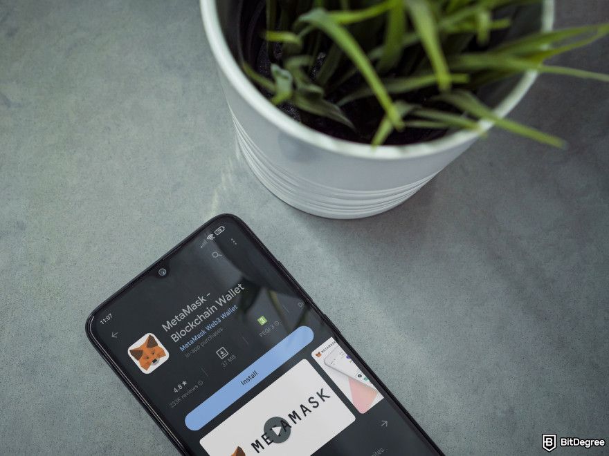 How to withdraw money from DeFi wallet: MetaMask.