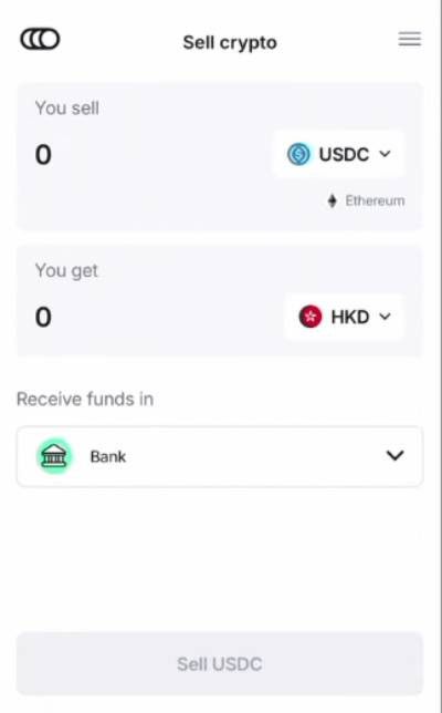 How to withdraw money from crypto wallet: selling crypto on Coinbase Wallet.
