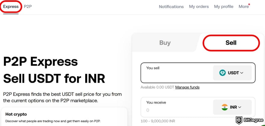 How to withdraw money from OKX in India: go to the P2P Express section. How to withdraw money from OKX in India: go to the P2P Express section.